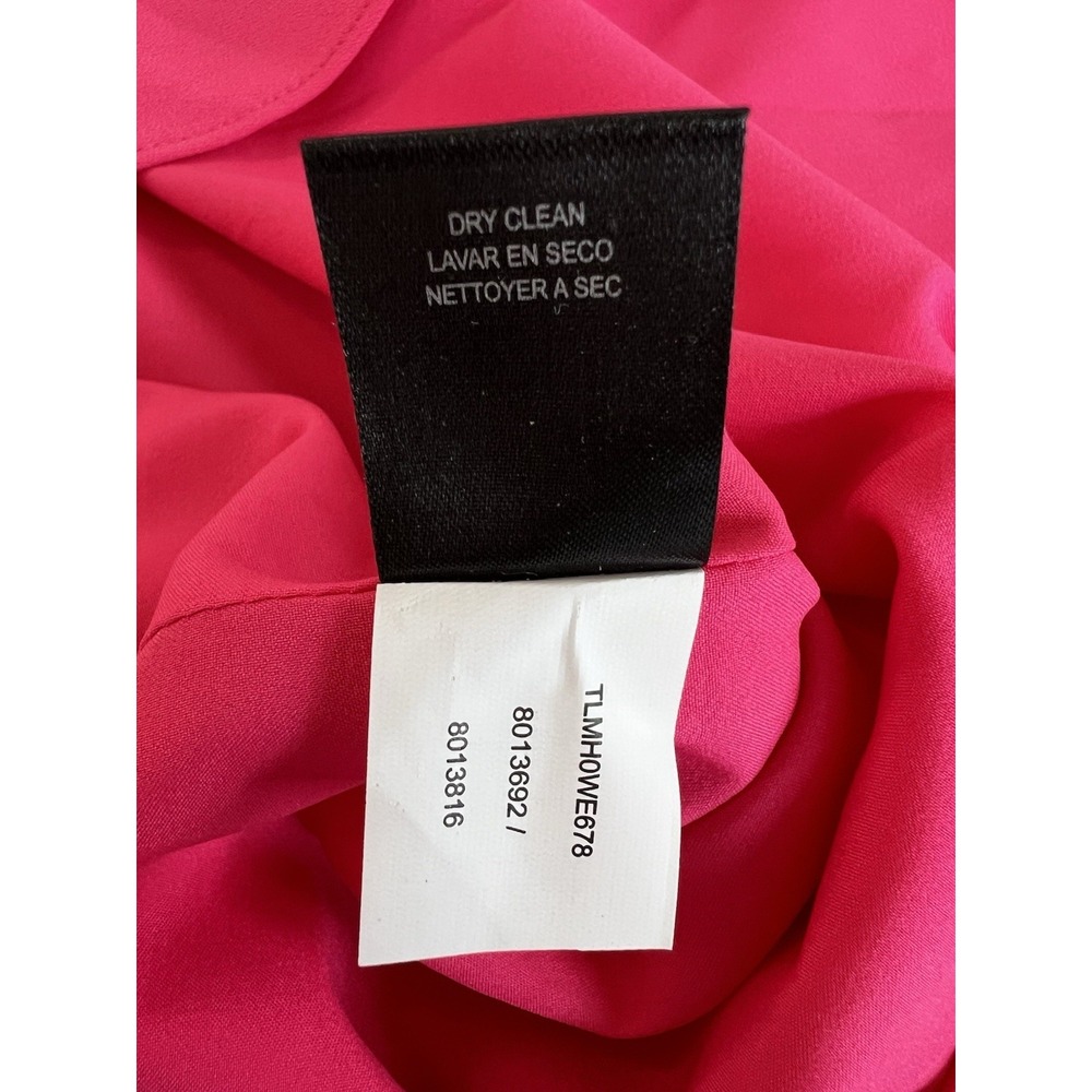 TAHARI ARTHUR S. LEVINE Dress Sz 14 Pink Women's Coquette - Picture 10 of 12